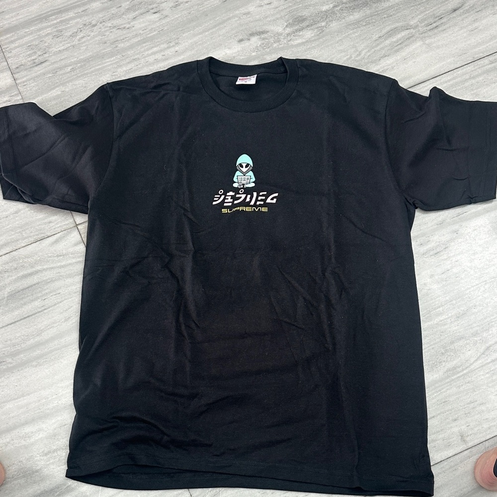 Supreme Black Short Sleeve Tee